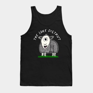 The Lake District Funny Herdwick Sheep Cumbria Tank Top